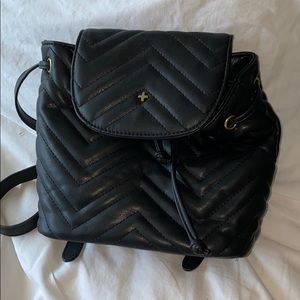 black small backpack